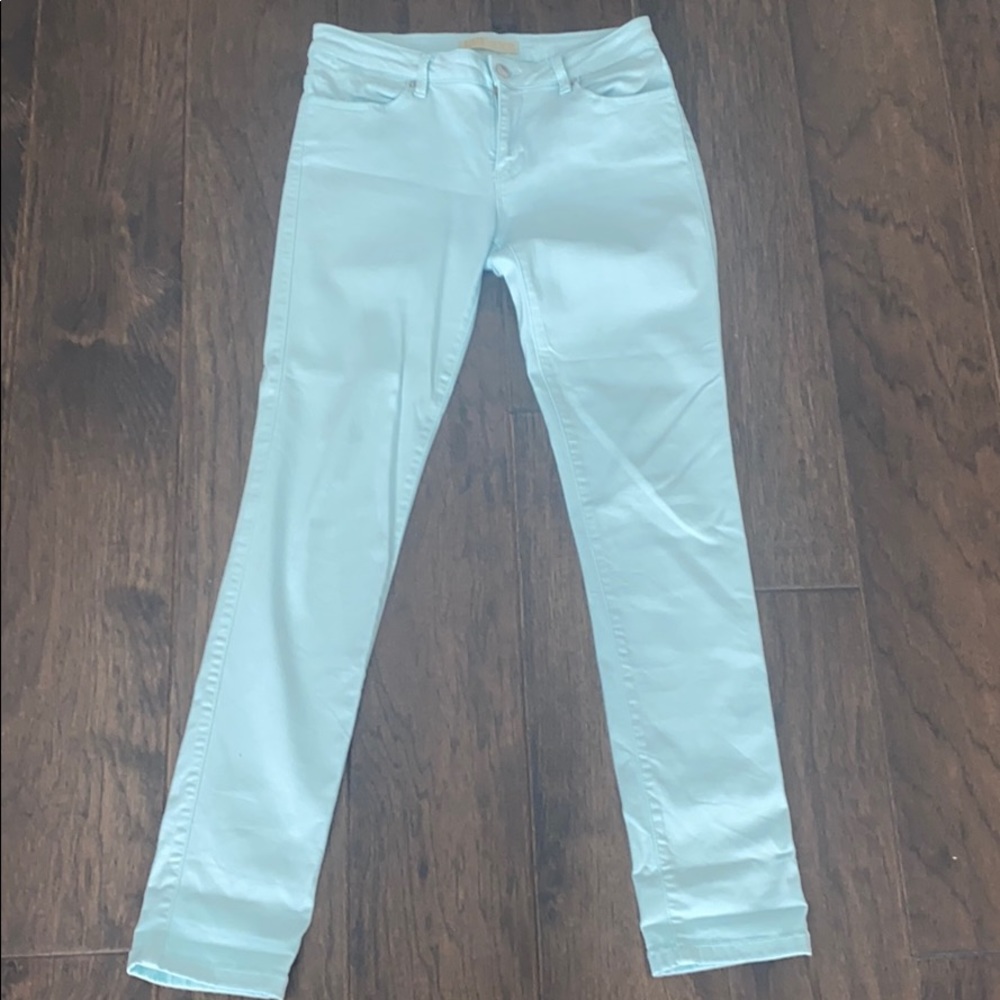 Zara light mint denim